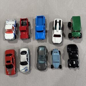 Lot Of 10 Hot Wheels Die Cast Maisto Matchbox Cars Toy Cars Vehicles Motorcycle